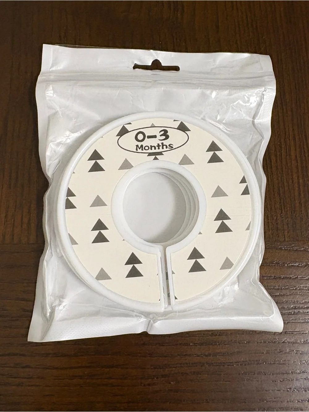 Neutral Nursery Closet Size Dividers - 0-24 Months (Set of 6)